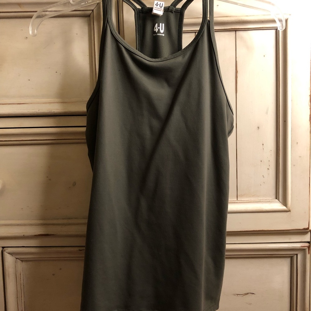 athleisure spandex tank